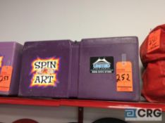 Spin Art table game with accessories