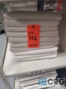 Lot of (37) WHITE Fortex 96 inch round table cloths