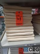 Lot of (15) IVORY Fortex 96 inch round table cloths