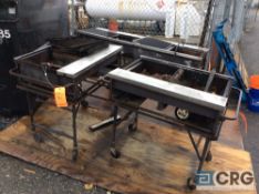 Lot of three assorted grills for parts.