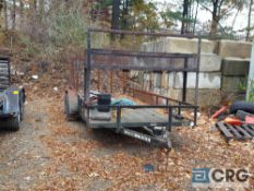 2008 Gator USA, TA landscape trailer, VIN: 4214A162135607414 (this is the best that could be made