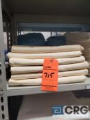 Lot of (6) IVORY Fortex 120 inch round table cloths