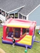 Combo Modular bounce house with blower