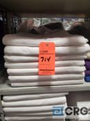 Lot of (17) WHITE Fortex 120 inch round table cloths