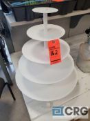 5 tier steel cupcake stand