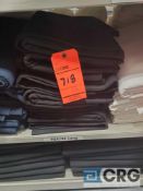 Lot of (21) BLACK Fortex 90 x 132 inch table cloths