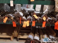 Lot of (10) assorted steel tent stakes