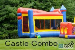 Castle Combo bounce house with blower