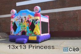 Princess bounce house with blower
