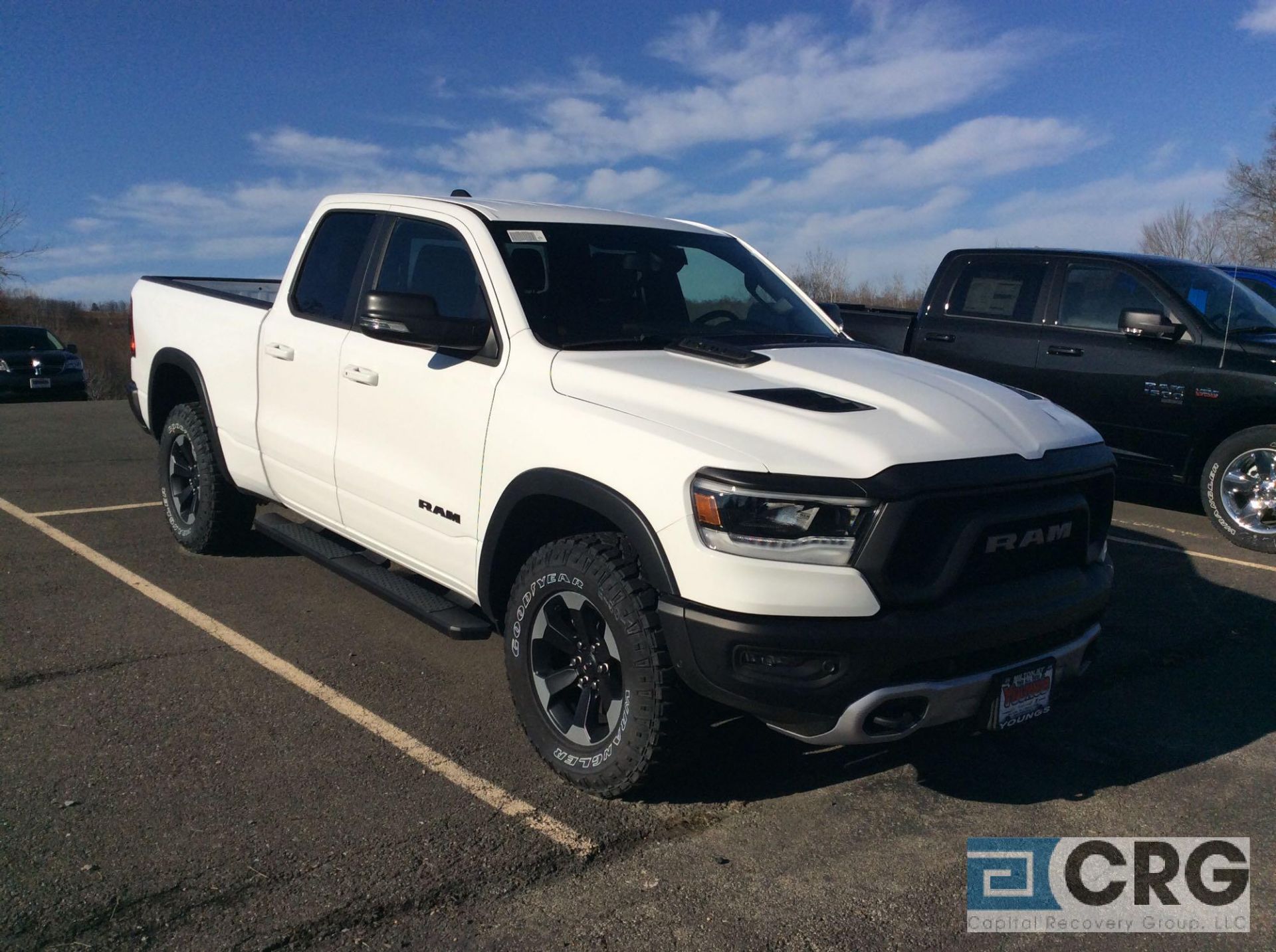 2019 Ram 1500 REBEL QUAD CAB 4X4, AT, 5.7 liter HEMI V-8 engine, back up camera, trailer tow - Image 2 of 14