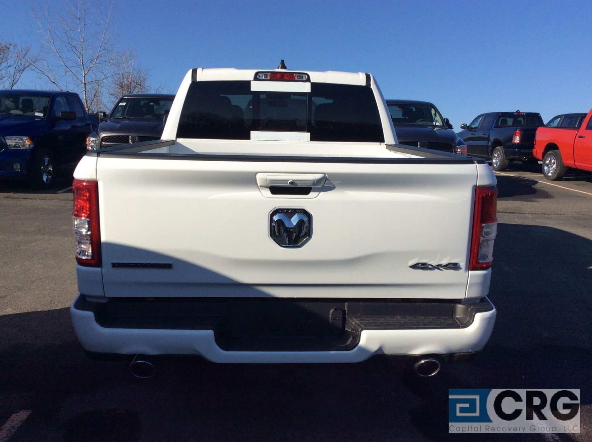 2019 Ram 1500 BIGHORN SPORT CREW CAB 4X4, 4X4, AT, 5.7 liter HEMI V-8 engine, back up camera, - Image 3 of 10