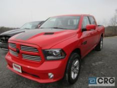 2016 Ram 1500 Sport, AT, 5.7 liter hemi engine, 4X4, tow package, full power options, leather