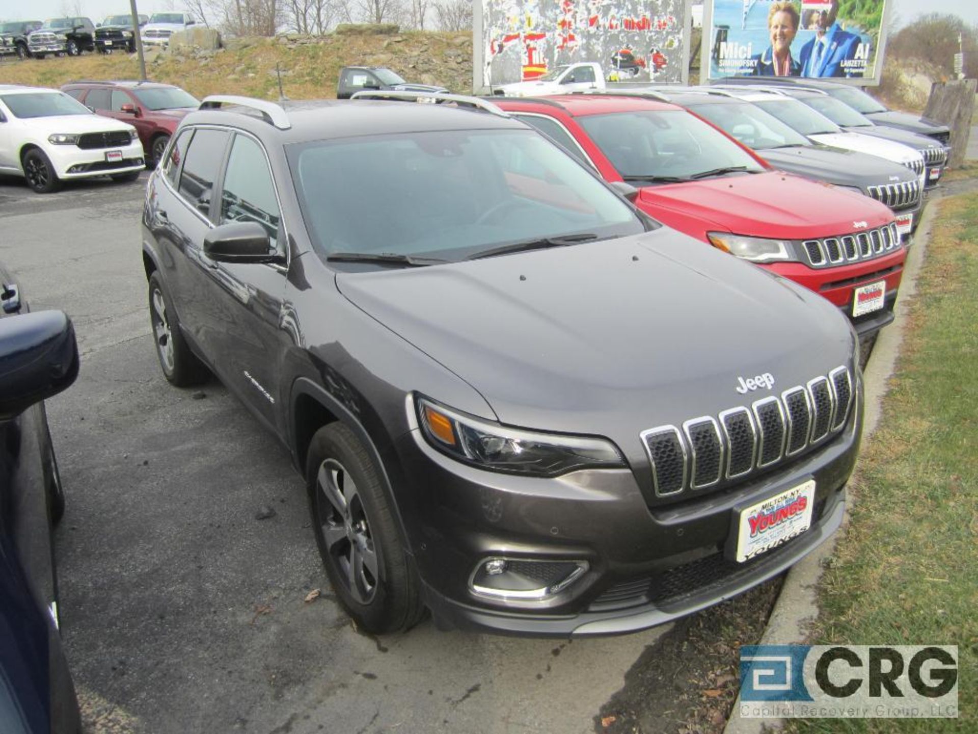 2019 Jeep Cherokee Limited, AT, full power options, leather interior, 21,659 miles, VIN # - Image 2 of 5