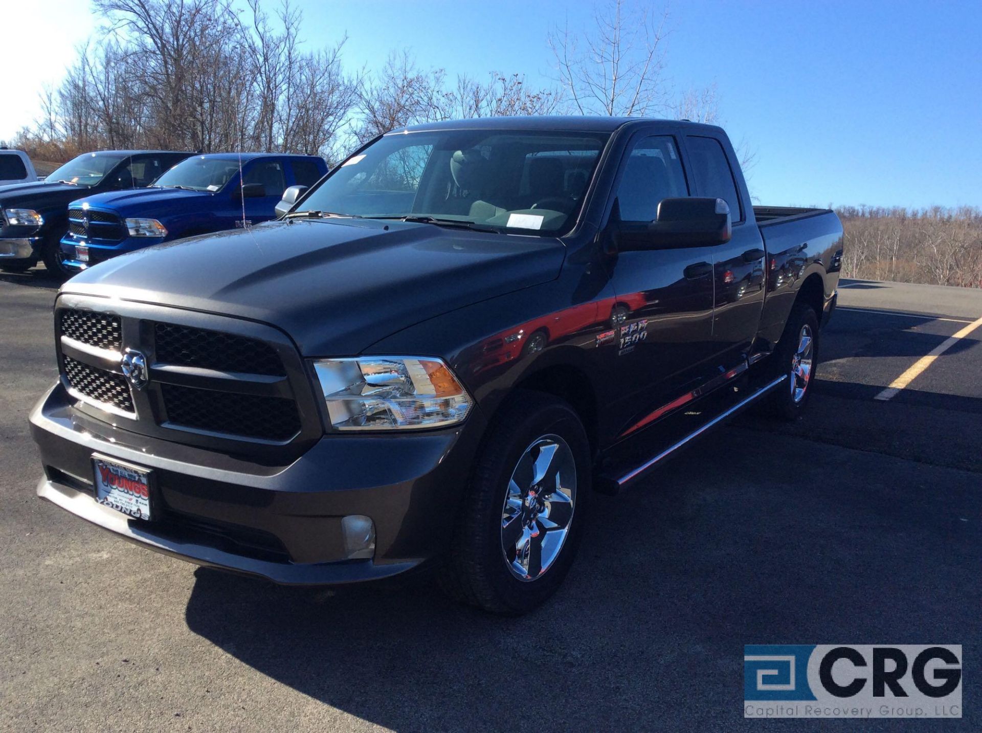 2019 Ram 1500 CLASSIC EXPRESS QUAD CAB 4X4, AT, 5.7 liter HEMI V-8 engine, back up camera, trailer