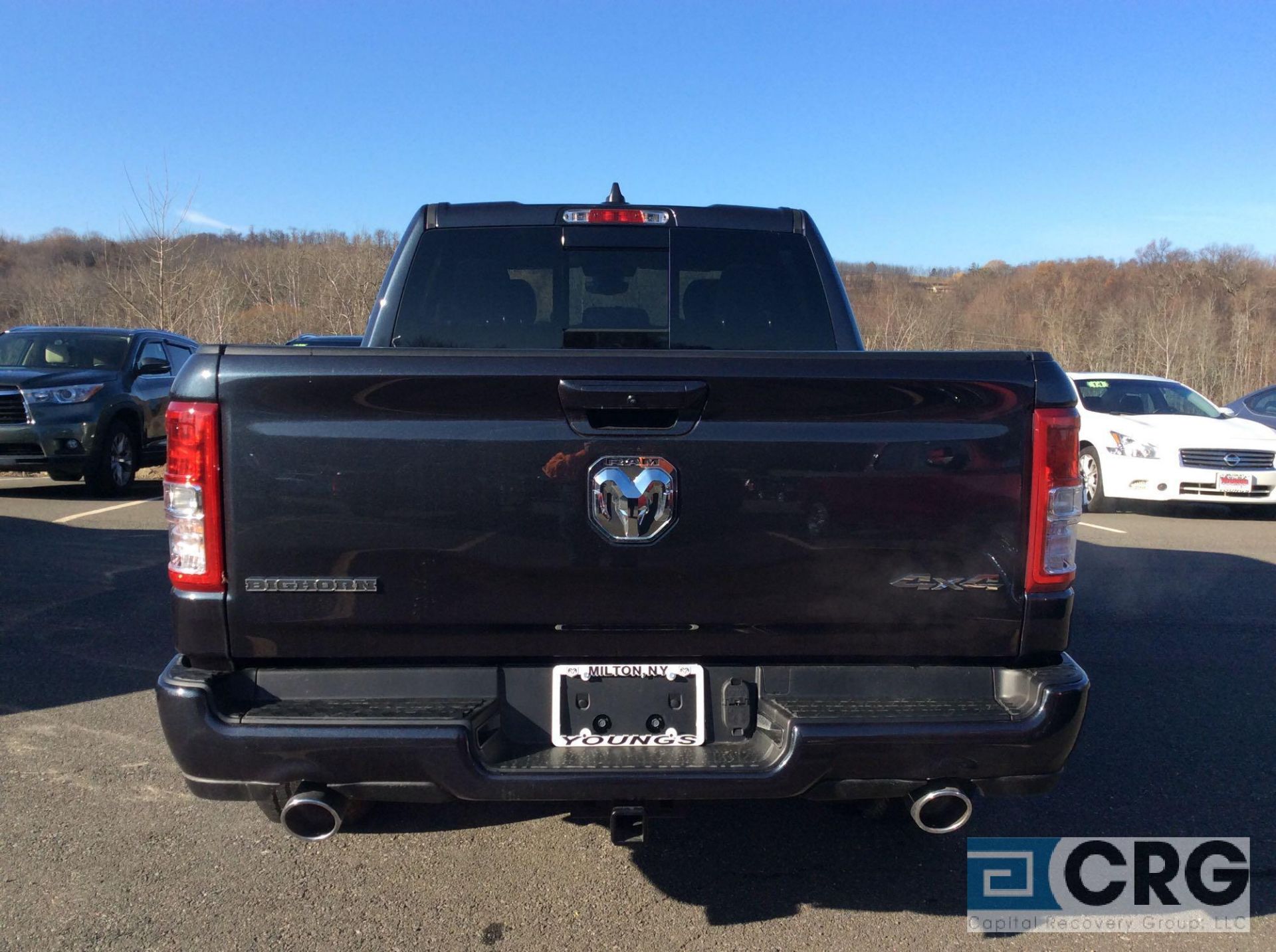 2019 Ram 1500 BIGHORN SPORT CREW CAB 4X4, 4X4, AT, 5.7 liter HEMI V-8 engine, back up camera, - Image 3 of 11