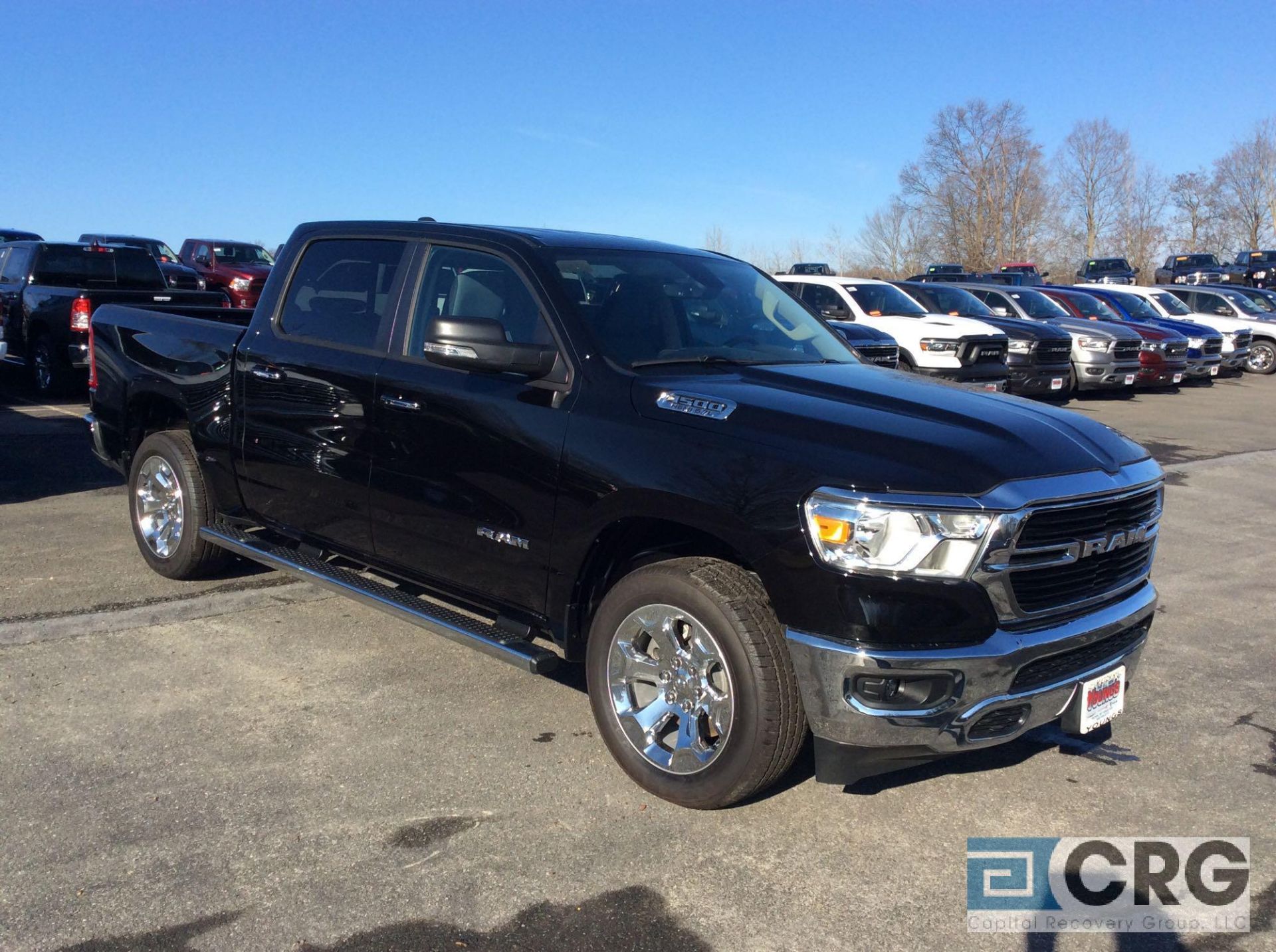 2019 Ram 1500 BIGHORN CREW CAB 4X4, AT, 5.7 liter HEMI V-8 engine, back up camera, trailer tow - Image 2 of 12