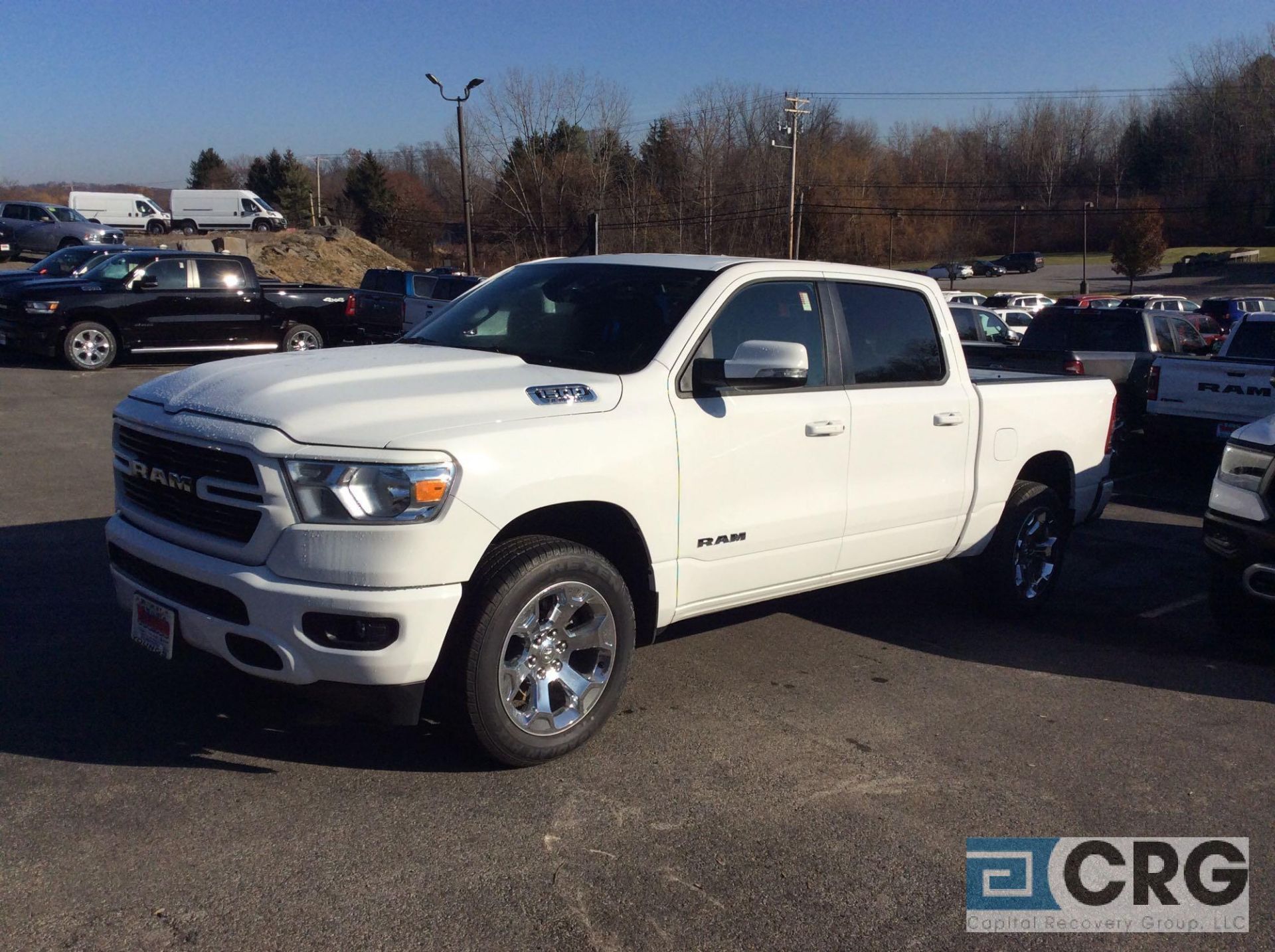 2019 Ram 1500 BIGHORN SPORT CREW CAB 4X4, 4X4, AT, 5.7 liter HEMI V-8 engine, back up camera,