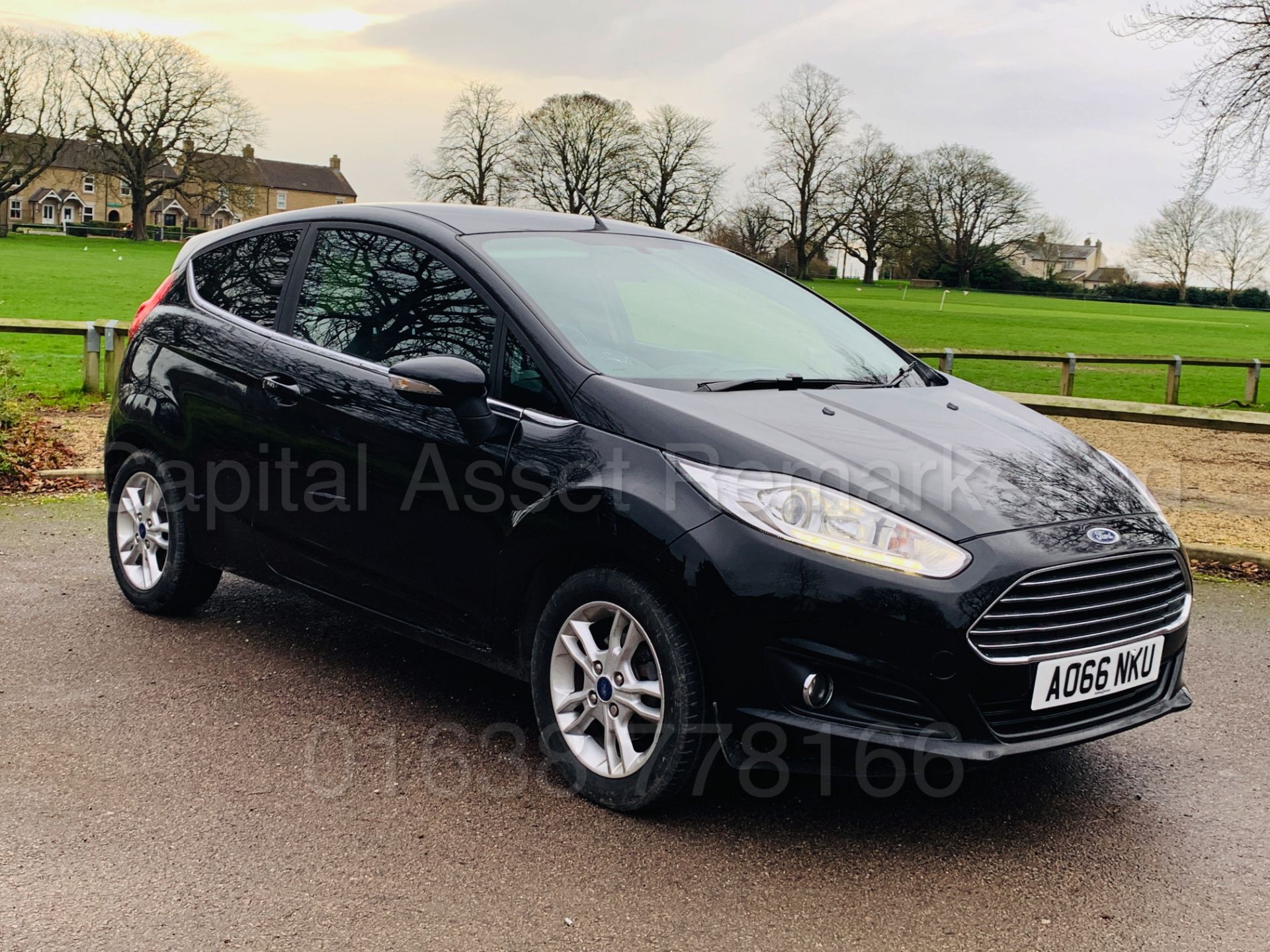 (On Sale) FORD FIESTA *ZETEC* 3 DOOR HATCHBACK (66 REG) '1.2 PETROL - 5 SPEED' *SAT NAV* (1 OWNER) - Image 2 of 34