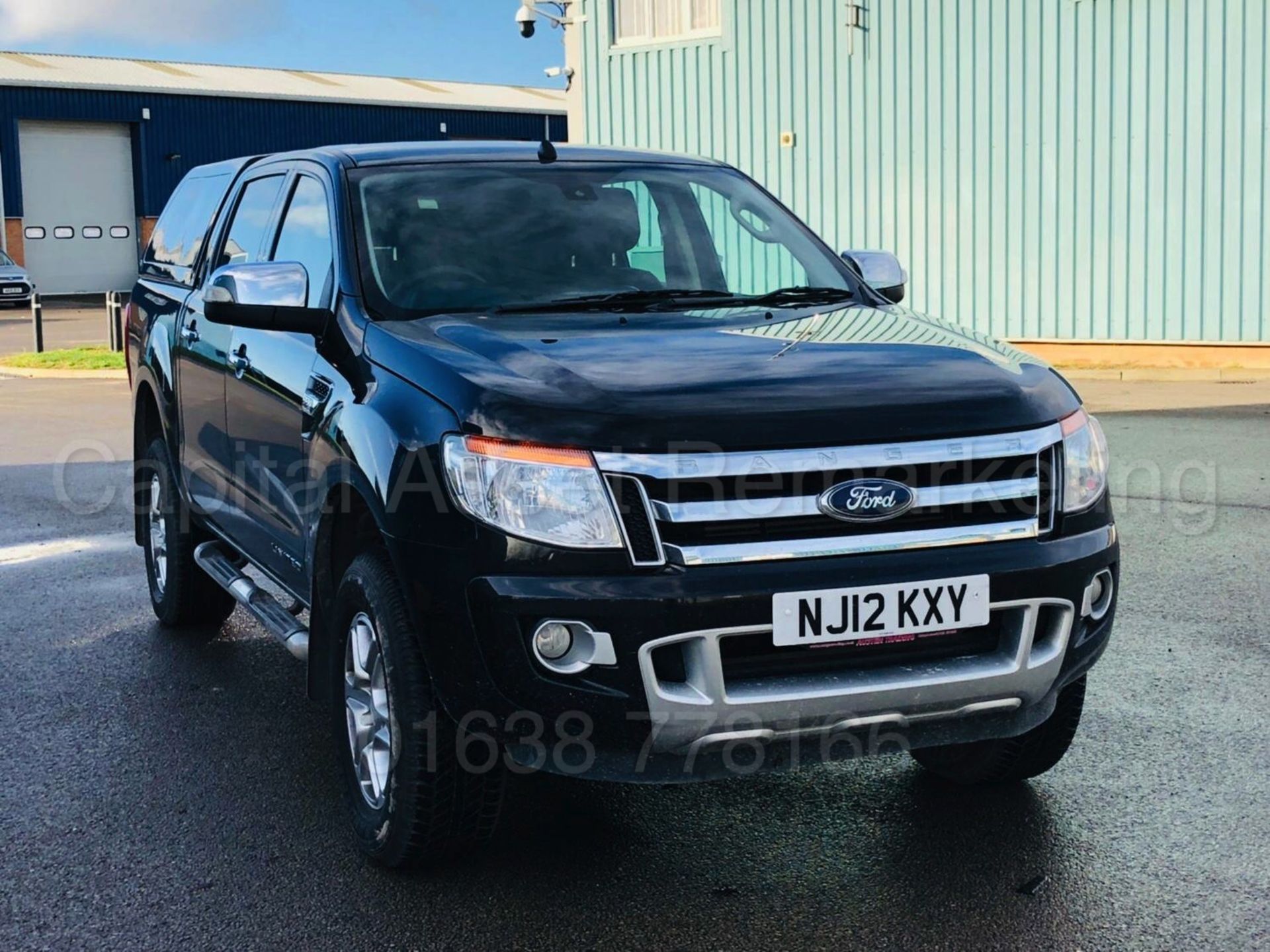 FORD RANGER *LIMITED* DOUBLE CAB PICK-UP (2012 - NEW MODEL) '2.2 TDCI - 150 BHP - 6 SPEED' (NO VAT) - Image 2 of 43