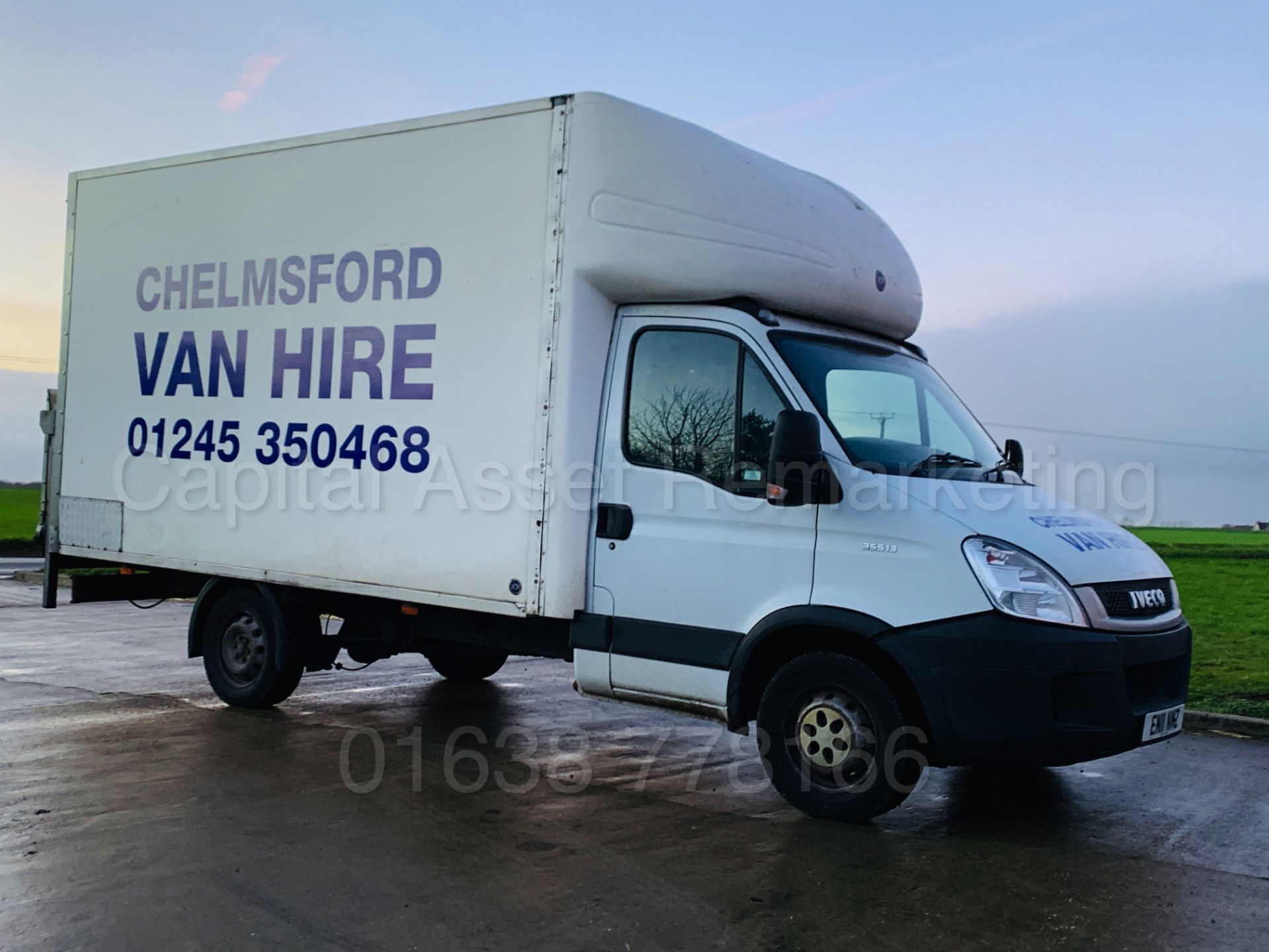 (On Sale) IVECO DAILY 35S13 *LWB - LUTON/BOX VAN* (2011) '2.3 DIESEL - 5 SPEED' *TAIL-LIFT* (NO VAT)