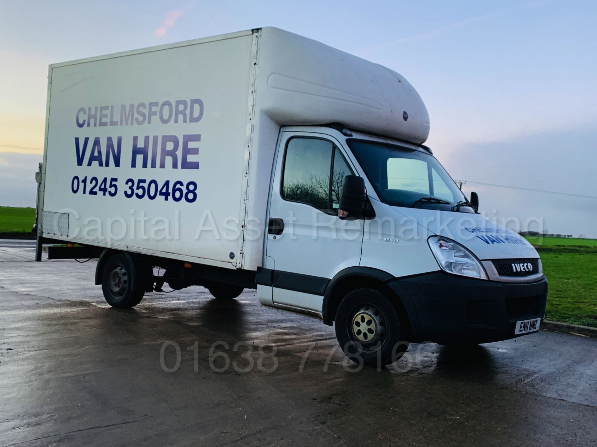 (On Sale) IVECO DAILY 35S13 *LWB - LUTON/BOX VAN* (2011) '2.3 DIESEL - 5 SPEED' *TAIL-LIFT* (NO VAT) - Image 2 of 34