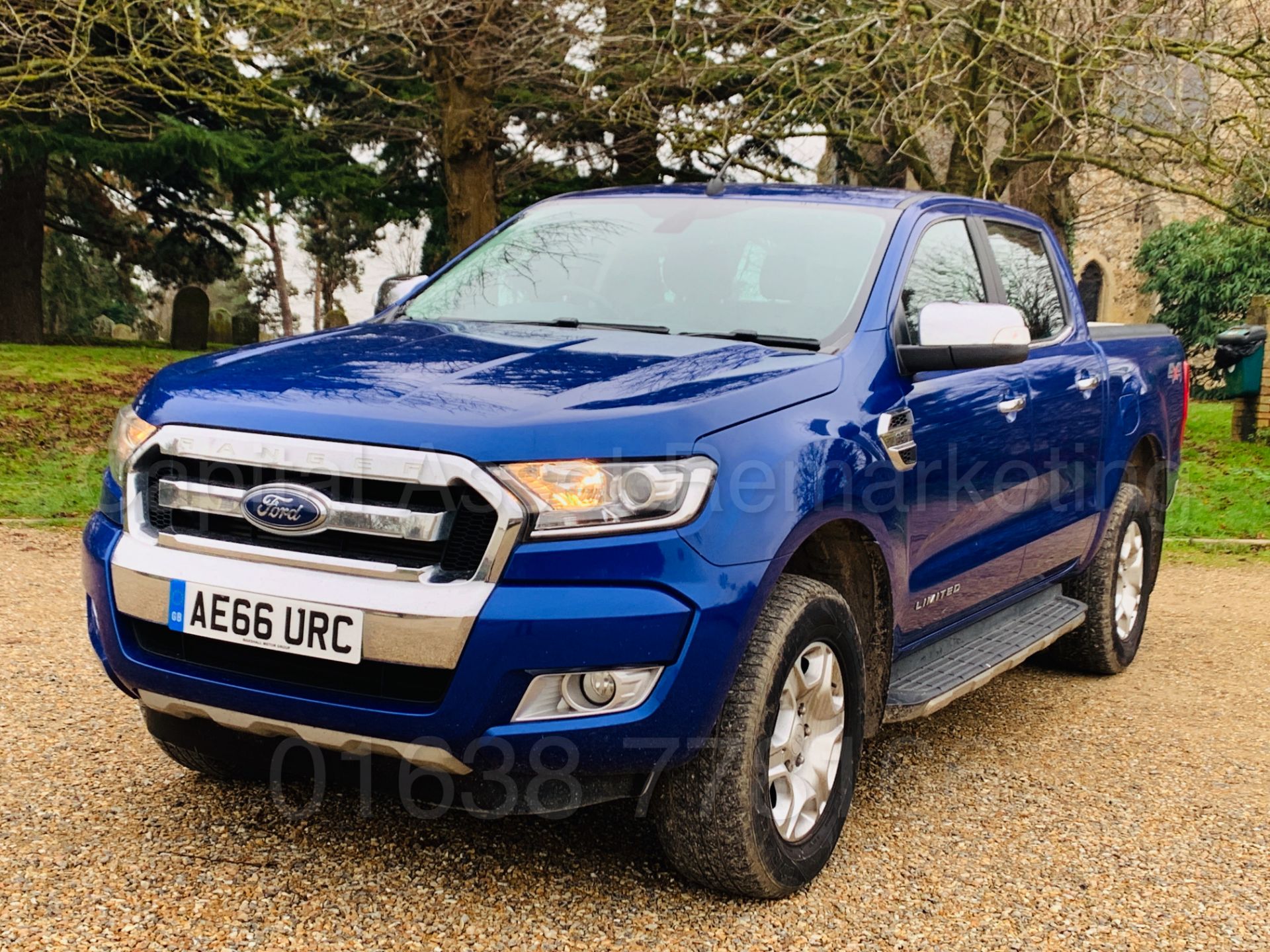 (On Sale) FORD RANGER *LIMITED* D/CAB PICK-UP (66 REG) '3.2 TDCI - 200 BHP - AUTO - LEATHER - NAV' - Image 4 of 58