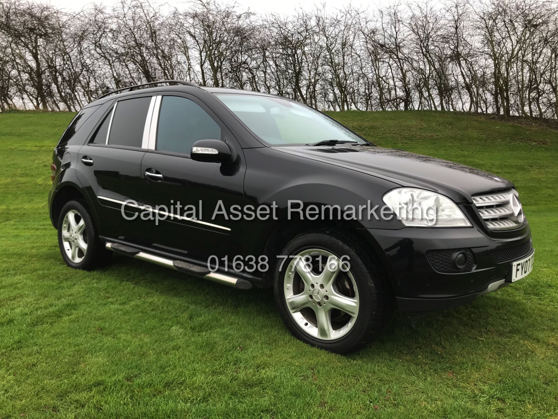 (ON SALE) MERCEDES ML 280CDI "SPORT" AUTO (07 REG) MASSIVE SPEC -SAT NAV-LEATHER -REAR ENTERTAINMENT - Image 2 of 30