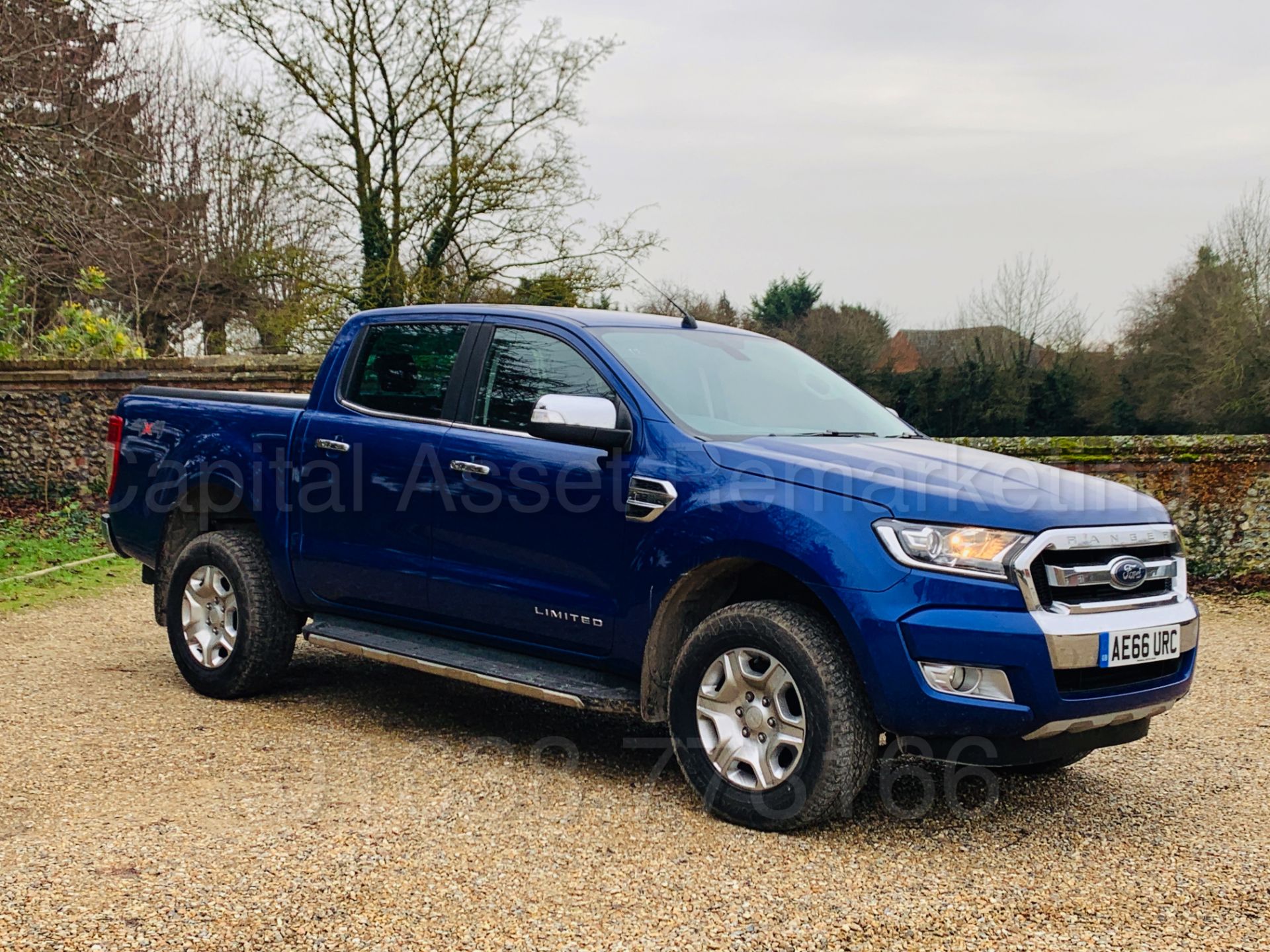 (On Sale) FORD RANGER *LIMITED* D/CAB PICK-UP (66 REG) '3.2 TDCI - 200 BHP - AUTO - LEATHER - NAV'