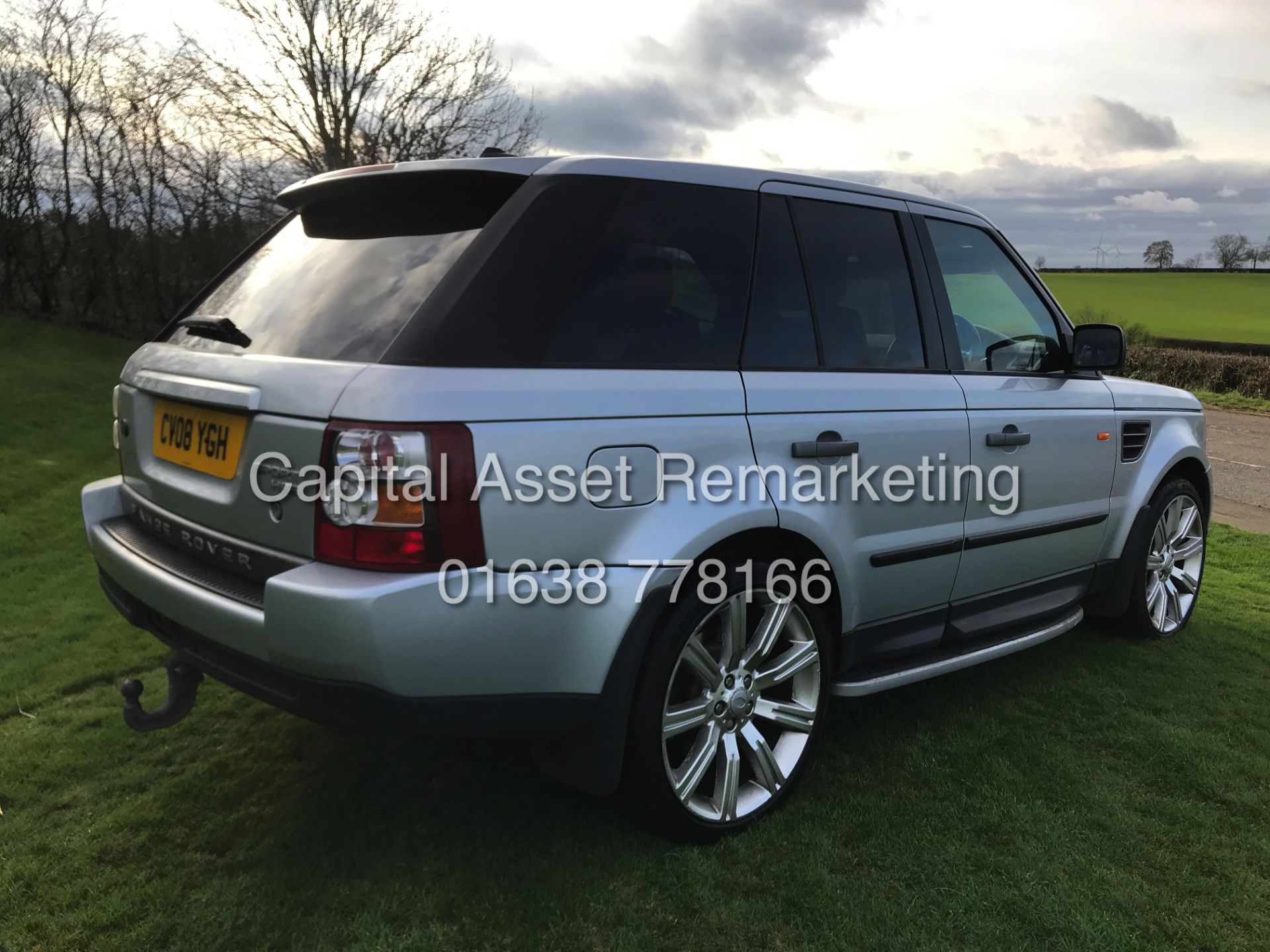 (ON SALE) RANGE ROVER SPORT 2.7TDV6 AUTO (08 REG) FULLY LOADED -SAT NAV -LEATHER-ELECTRIC EVERYTHING - Image 9 of 27