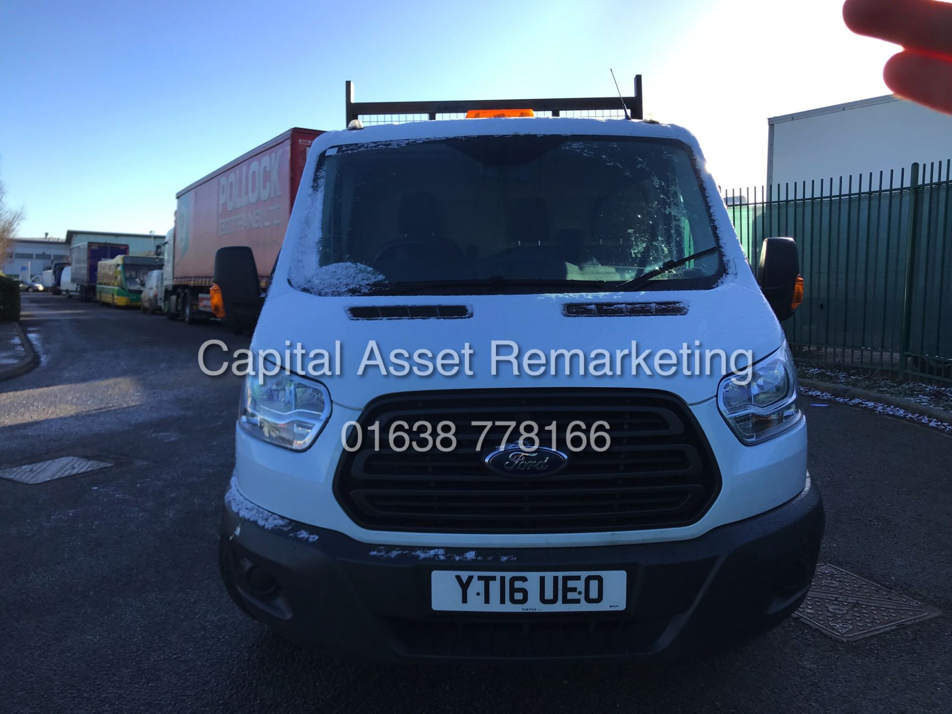 (ON SALE) FORD TRASNIT 2.2TDCI "125BHP - 6 SPEED" T350 D/C "TIPPER" (16 REG) 1 OWNER - LOW MILEAGE - Image 3 of 13
