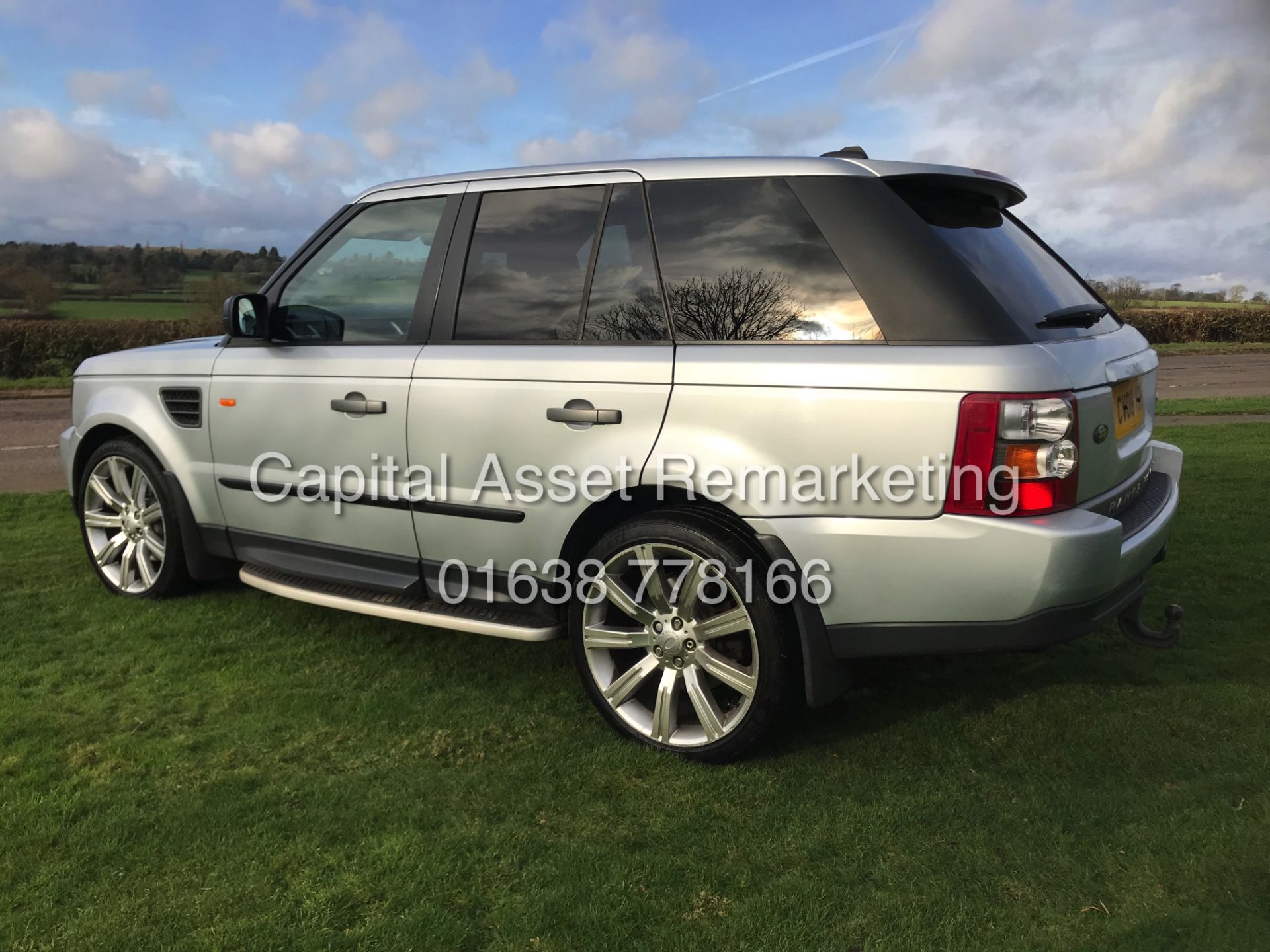 (ON SALE) RANGE ROVER SPORT 2.7TDV6 AUTO (08 REG) FULLY LOADED -SAT NAV -LEATHER-ELECTRIC EVERYTHING - Image 7 of 27