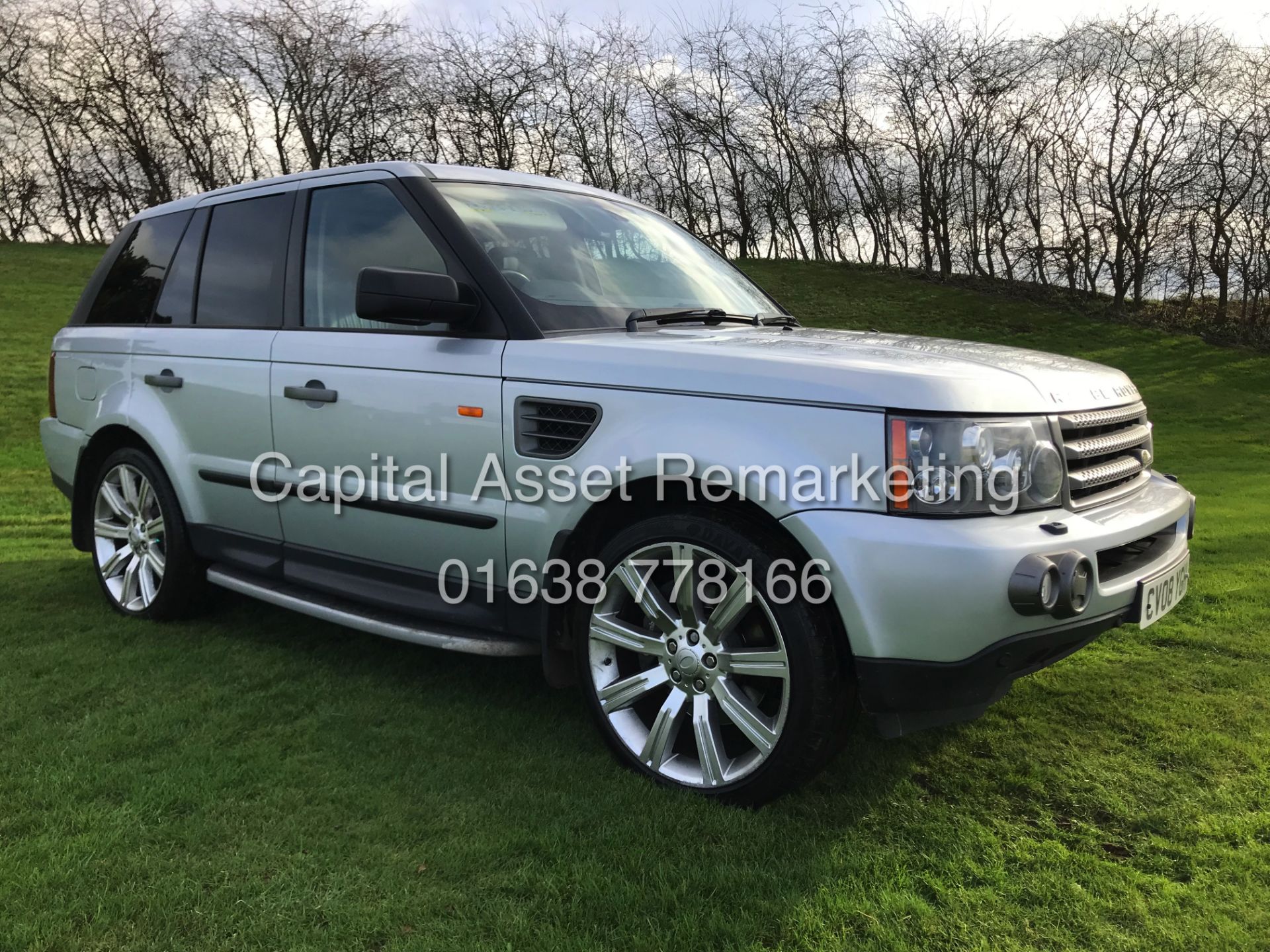 (ON SALE) RANGE ROVER SPORT 2.7TDV6 AUTO (08 REG) FULLY LOADED -SAT NAV -LEATHER-ELECTRIC EVERYTHING - Image 2 of 27