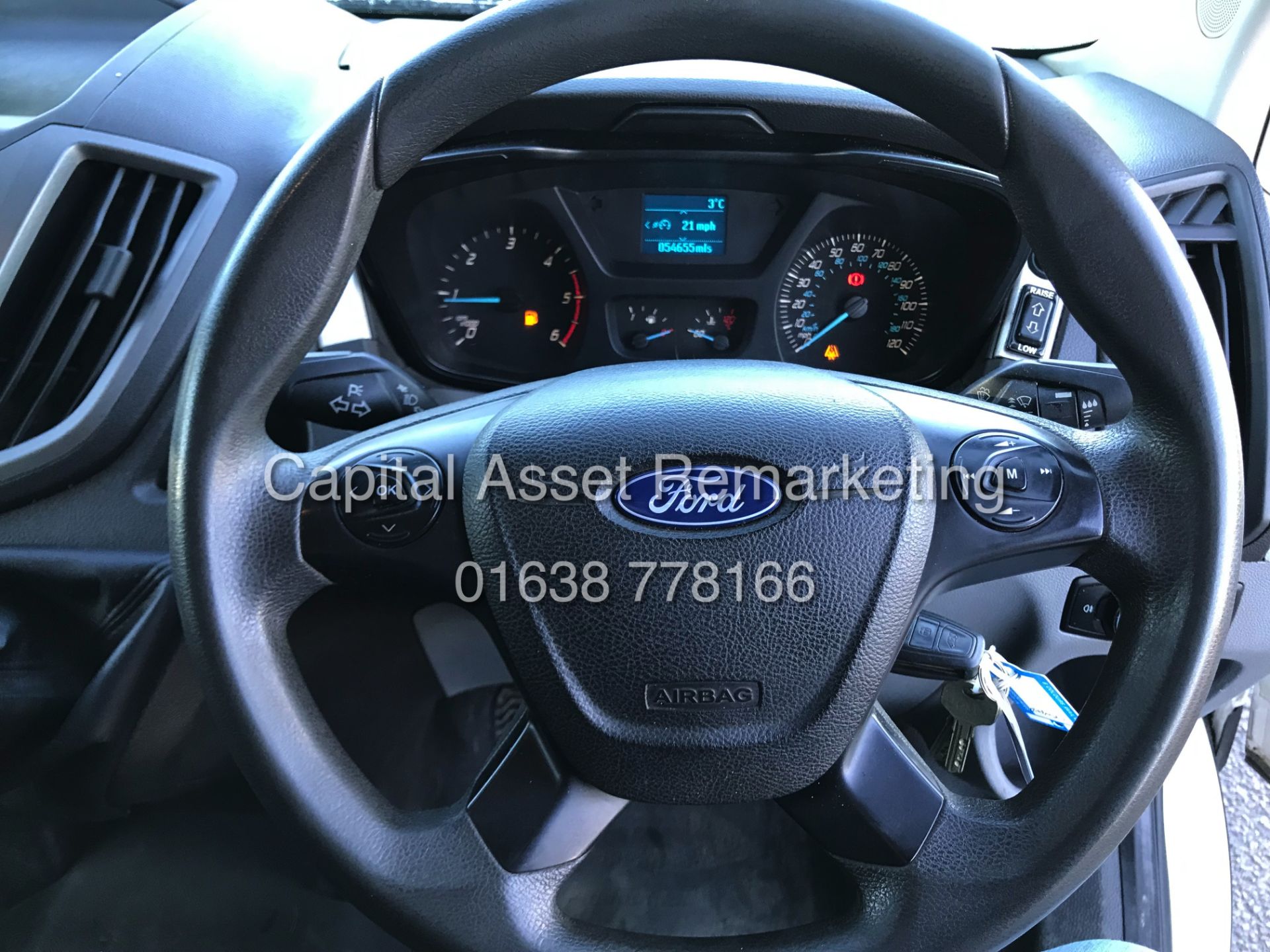 (ON SALE) FORD TRASNIT 2.2TDCI "125BHP - 6 SPEED" T350 D/C "TIPPER" (16 REG) 1 OWNER - LOW MILEAGE - Image 9 of 13