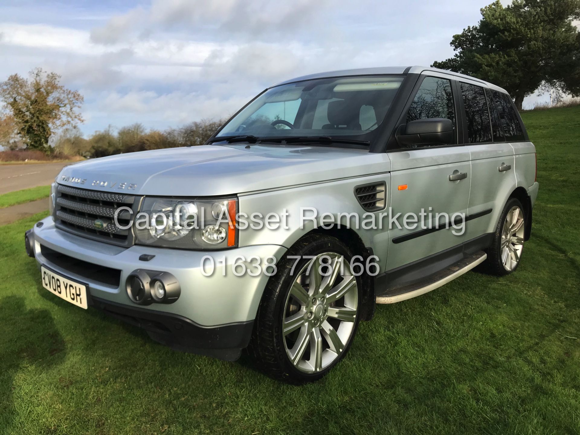 (ON SALE) RANGE ROVER SPORT 2.7TDV6 AUTO (08 REG) FULLY LOADED -SAT NAV -LEATHER-ELECTRIC EVERYTHING - Image 4 of 27