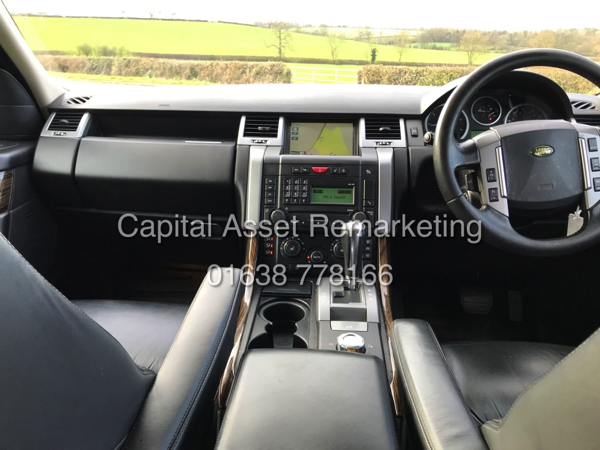 (ON SALE) RANGE ROVER SPORT 2.7TDV6 AUTO (08 REG) FULLY LOADED -SAT NAV -LEATHER-ELECTRIC EVERYTHING - Image 12 of 27