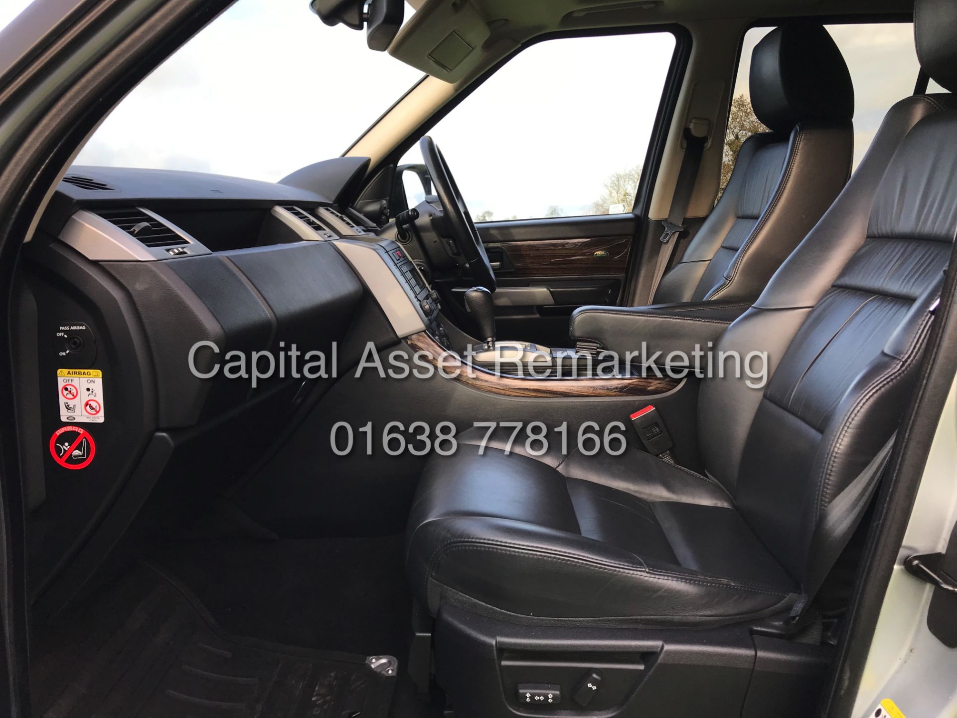 (ON SALE) RANGE ROVER SPORT 2.7TDV6 AUTO (08 REG) FULLY LOADED -SAT NAV -LEATHER-ELECTRIC EVERYTHING - Image 13 of 27