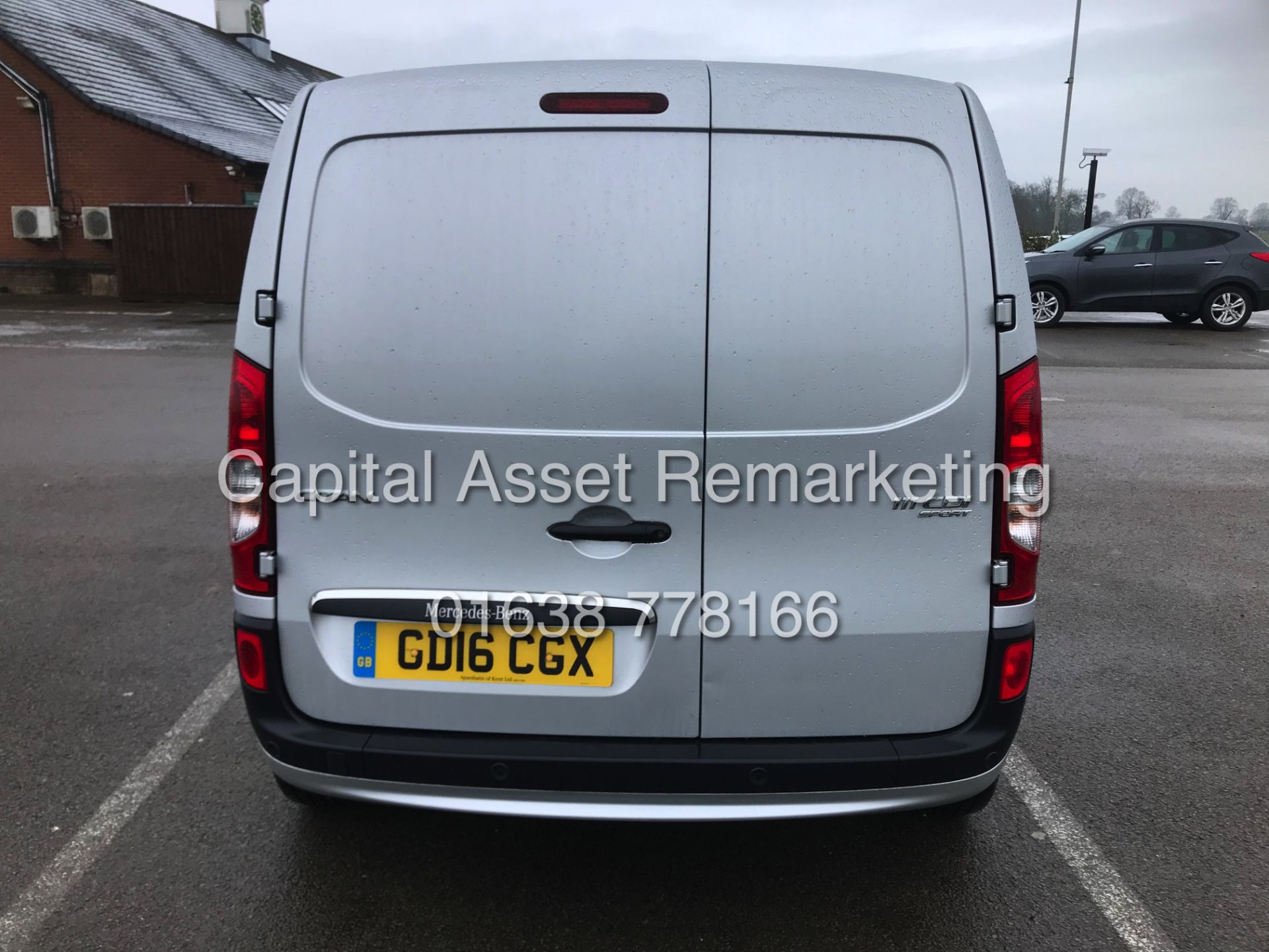 MERCEDES CITAN 111CDI "SPORT" LWB (16 REG) 1 OWNER-AIR CON-6 SPEED-FULLY LOADED *VERY HARD TO FIND* - Image 8 of 18