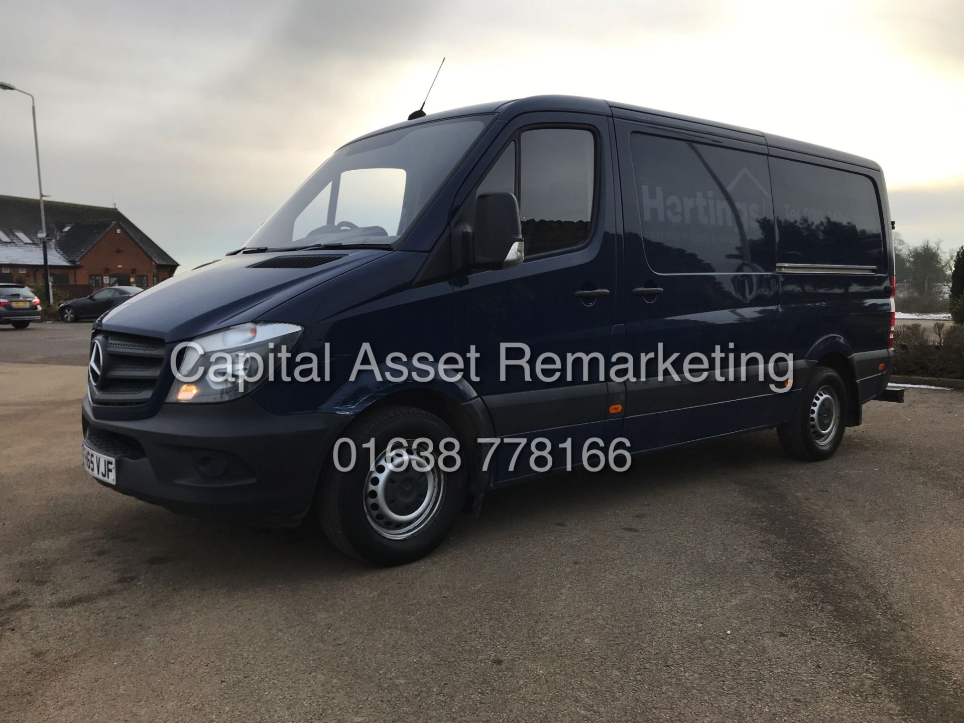 MERCEDES SPRINTER 313CDI "130BHP" 1 OWNER (2016 MODEL) AIR CON-SAT NAV-CRUISE *IDEAL FOR CONVERSION* - Image 3 of 12