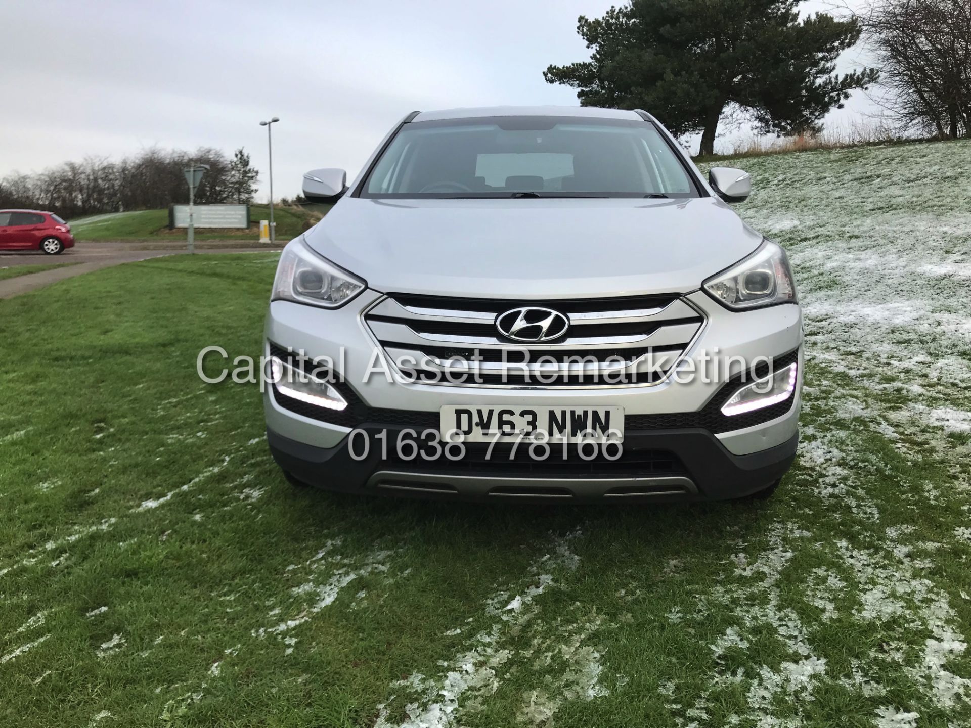 HYUNDAI SANTA FE 2.2CRDI "STYLE" AUTOMATIC (2014 MODEL) 1 OWNER FSH - AIR CON - ELEC PACK - 194BHP - Image 2 of 16