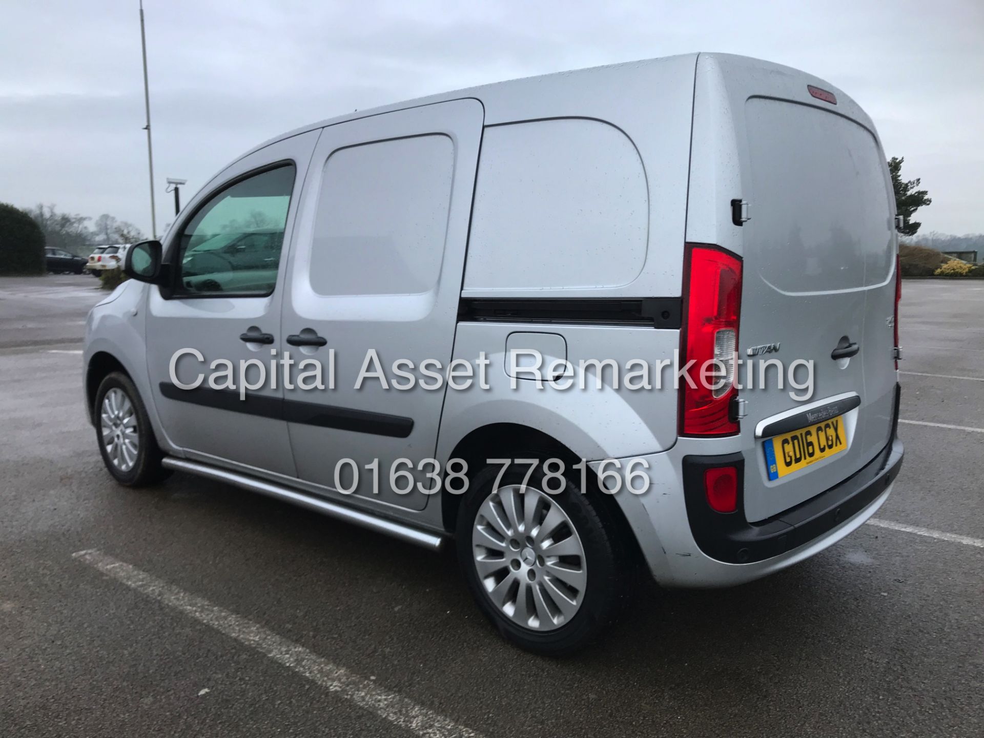 ON SALE MERCEDES CITAN 111CDI LWB "SPORT VAN" 16 REG - MASSIVE SPEC - AIR CON - CHROME BARS - ALLOYS