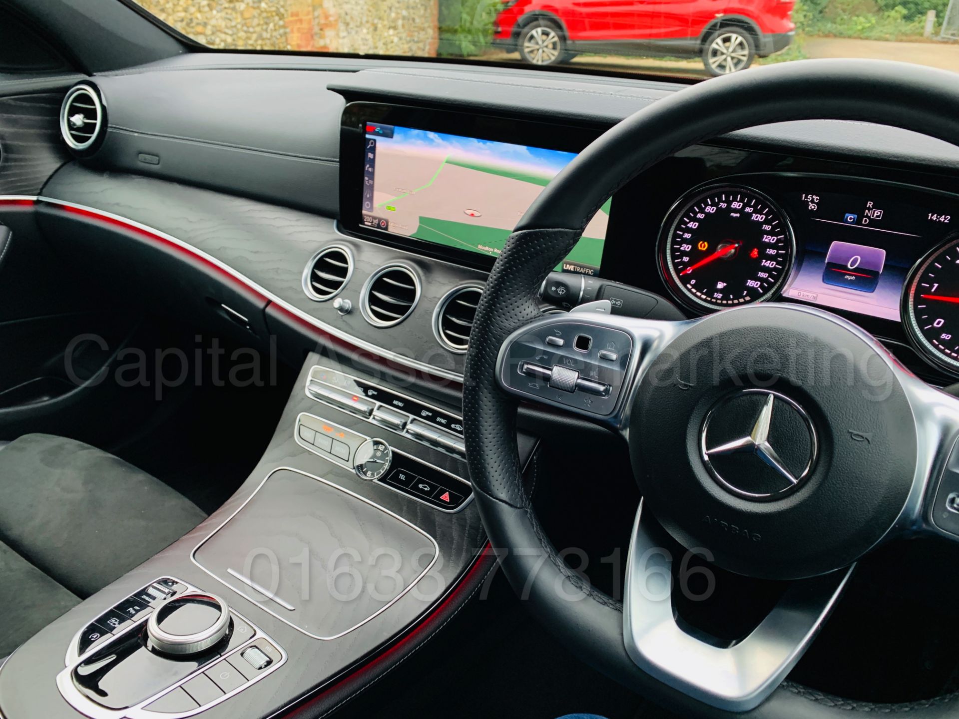 (On Sale) MERCEDES-BENZ E220d *AMG LINE* (68 REG) '9-G TRONIC - LEATHER - SAT NAV' *MASSIVE SPEC* - Image 44 of 59