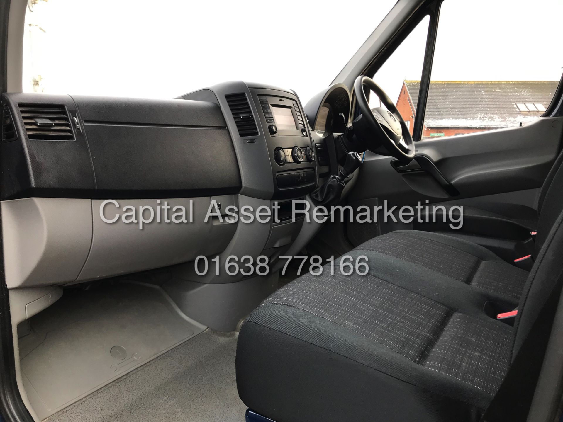 MERCEDES SPRINTER 313CDI "130BHP" 1 OWNER (2016 MODEL) AIR CON-SAT NAV-CRUISE *IDEAL FOR CONVERSION* - Image 11 of 12
