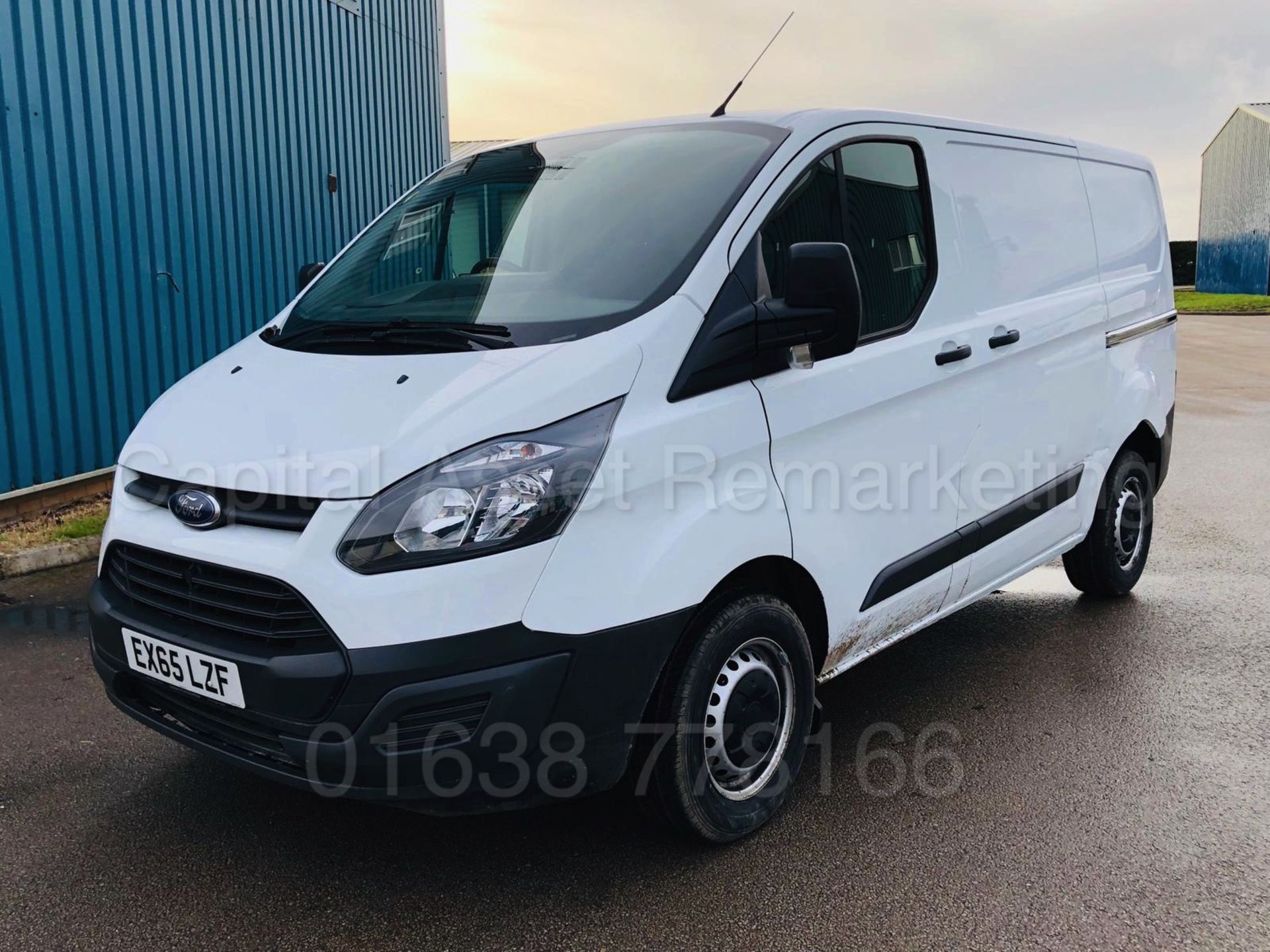 (On Sale) FORD TRANSIT CUSTOM 270 ECO-TECH *PANEL VAN* (65 REG) '2.2 TDCI - 6 SPEED' **LOW MILES**