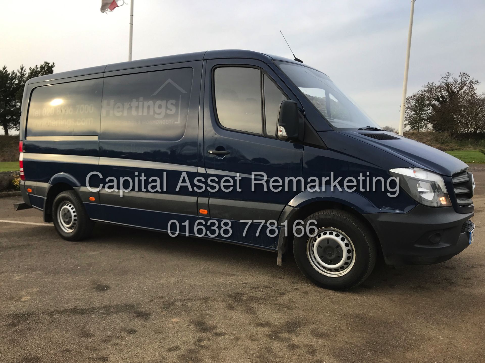 MERCEDES SPRINTER 313CDI '130BHP" (2016 MODEL - NEW SHAPE) 1 OWNER - SAT NAV - AIR CON - CRUISE