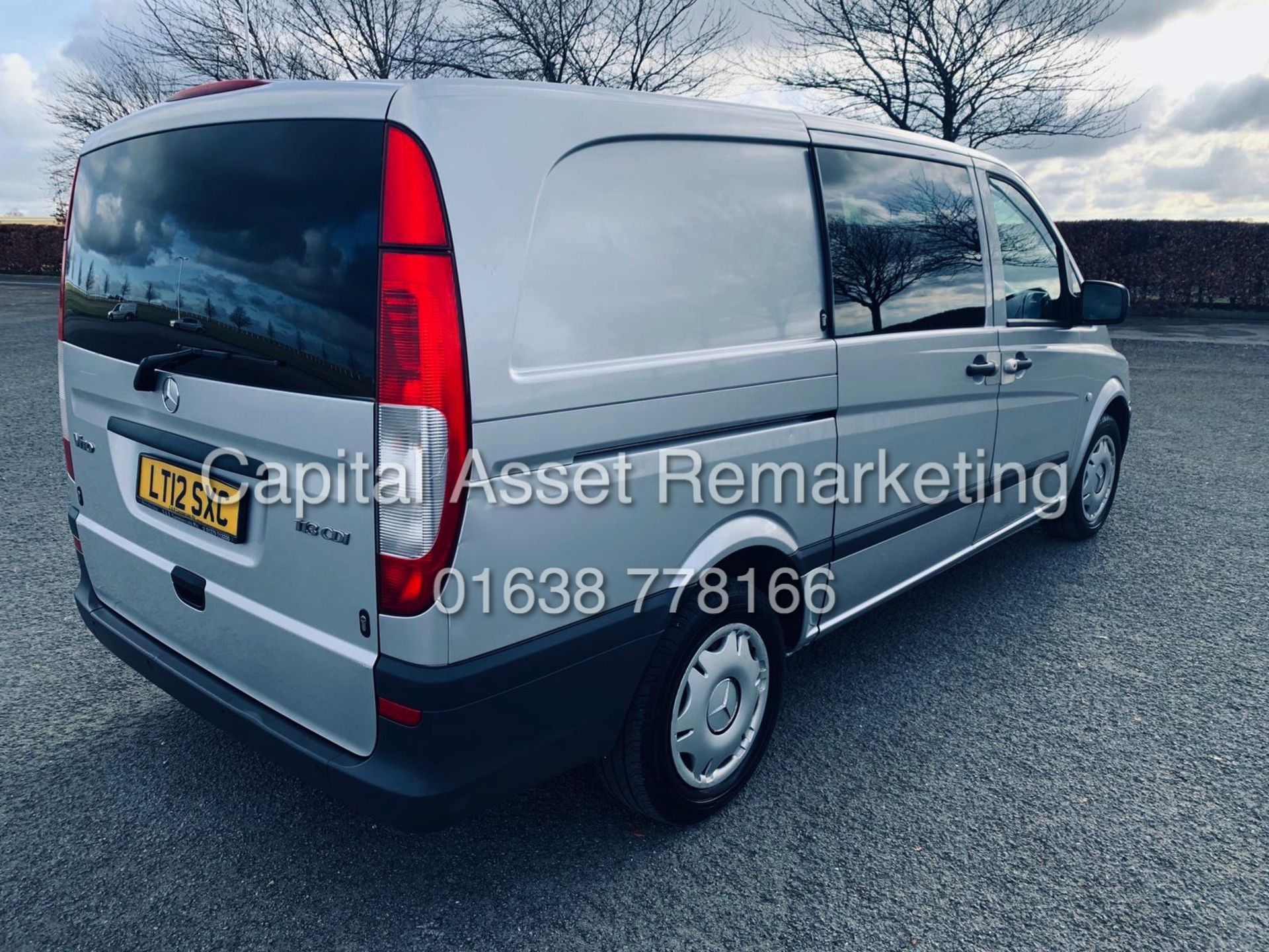 MERCEDES VITO 113CDI "5 SEATER DUALINER / COMBI VAN" LWB (12 REG) 1 OWNER FSH - AIR CON - CRUISE !!! - Bild 4 aus 17