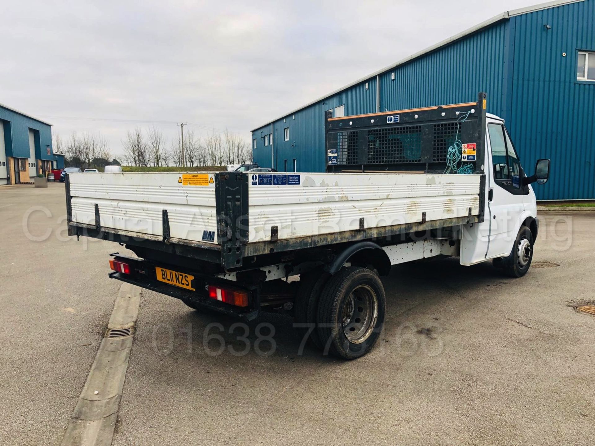 FORD TRANSIT 140 T350M RWD *SINGLE CAB - TIPPER* (2011) '2.4 TDCI - 140 BHP - 6 SPEED' **3500 KG** - Image 12 of 25