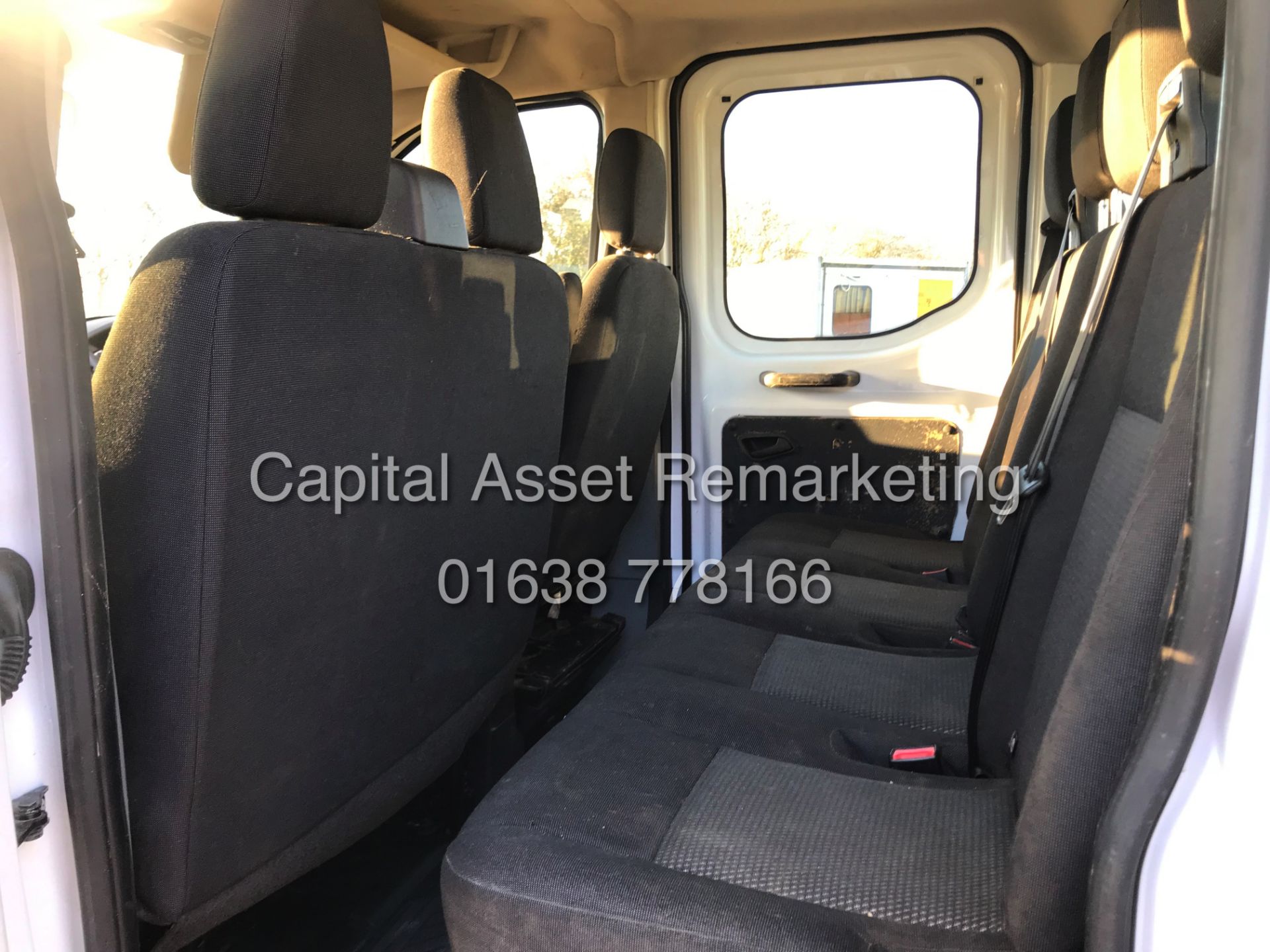 FORD TRANSIT 2.2TDCI T350 "125PSI* TIPPER (16 REG-NEW SHAPE) 1 OWNER -DOUBLE CAB / 4 DOOR / 7 SEATER - Image 16 of 16