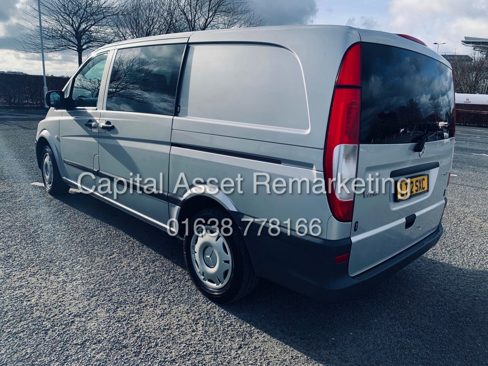 MERCEDES VITO 113CDI "5 SEATER DUALINER / COMBI VAN" LWB (12 REG) 1 OWNER FSH - AIR CON - CRUISE !!! - Image 6 of 17