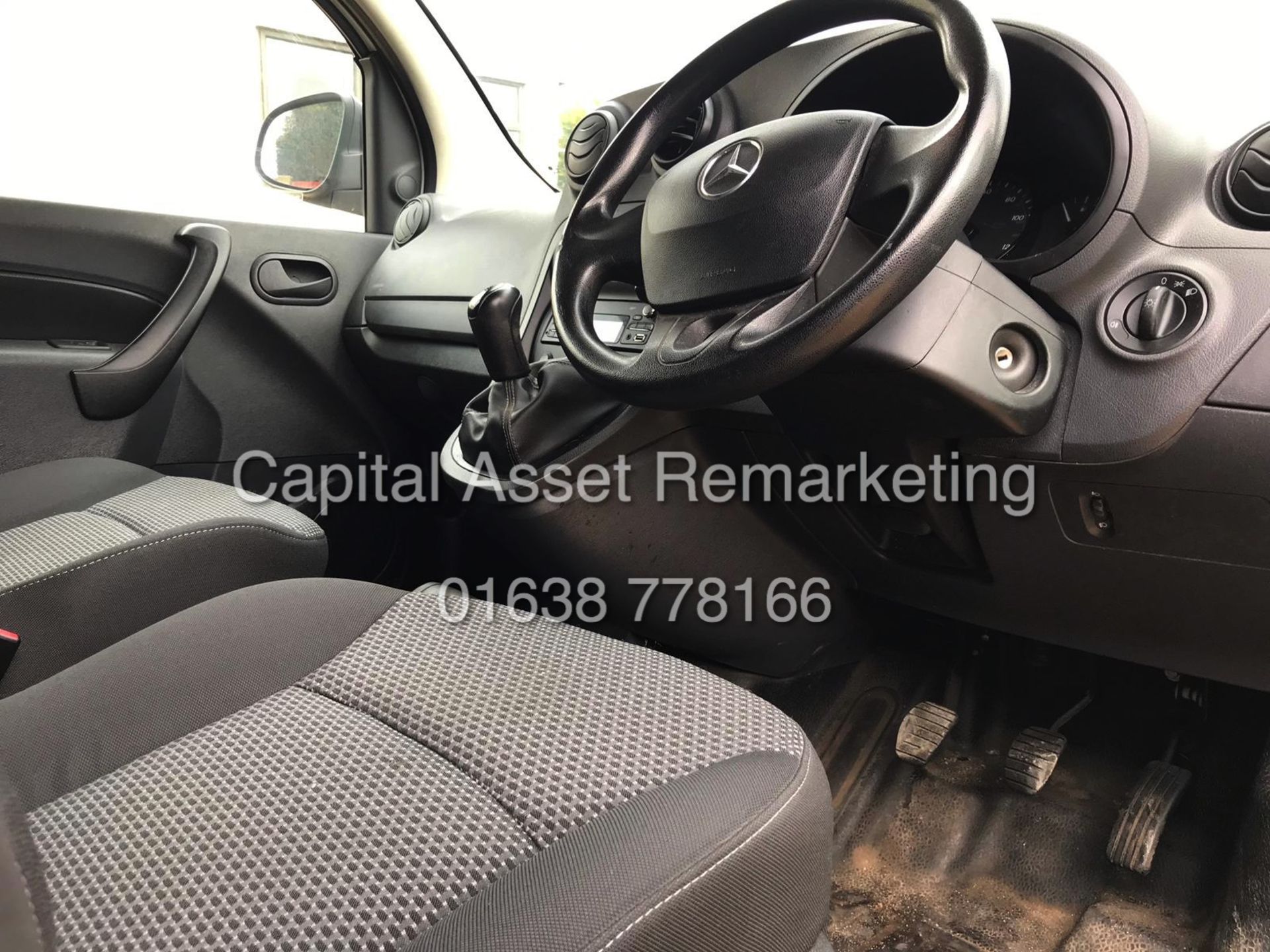 (ON SALE) MERCEDES CITAN 109CDI "BLUEEFFICIENCY" LWB (14 REG) 1 OWNER - ELEC PACK - TWIN SIDE DOORS - Bild 6 aus 11