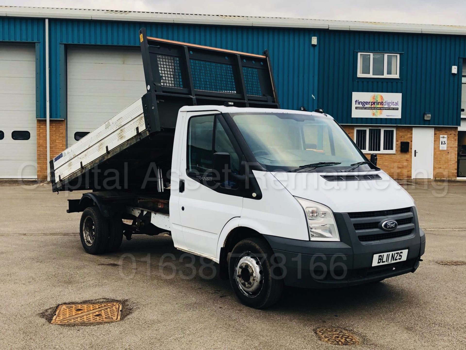 FORD TRANSIT 140 T350M RWD *SINGLE CAB - TIPPER* (2011) '2.4 TDCI - 140 BHP - 6 SPEED' **3500 KG**